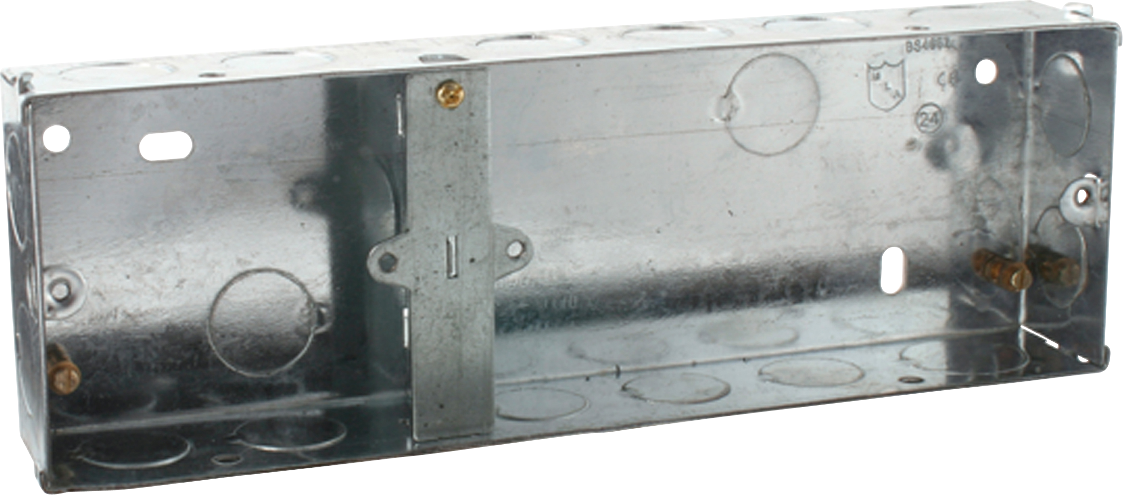 1 Gang + 2 Gang 35mm Metal Back Box image 0