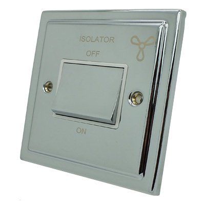 Regency Polished Chrome Fan Isolator Switch R53PCW image 0