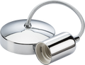 6" E27 Contemporary Pendant Set - Polished Chrome - 8270PC image 0