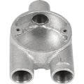 3 Way 20mm Galvanised Mall Box - Y - Y20 image 0