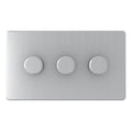 3 Gang 250W Dimmer Switch - SG12BCB image 0