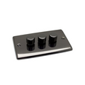 Definition 3 Gang 250W Dimmer Switch D12BN image 0
