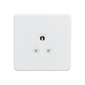 Matt White 5A Unswitched Round Socket - SF5AMW image 0