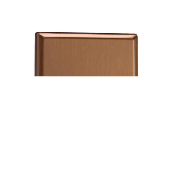 Urban Brushed Bronze 3-Gang 10A 1- or 2-Way Toggle Switch XYT3.BZ image 0