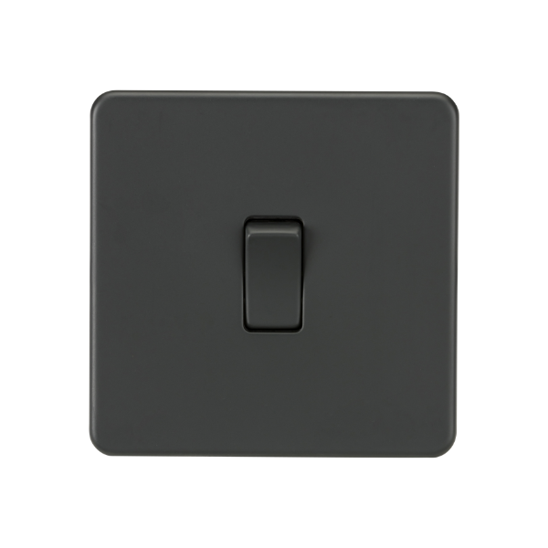 Anthracite 10AX 1G DP Switch - SF1000DPAT image 0