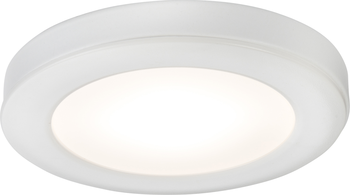 UNDKIT Single 2.5W LED Dimmable Under Cabinet Light in White - 3000K - UNDK3WWW image 0