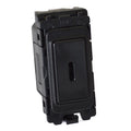 20a DP Key Switch Black Grid Switch - KS37B image 0