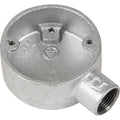 Metal Conduit Terminal Box 20mm Galvanised - TER20 image 0