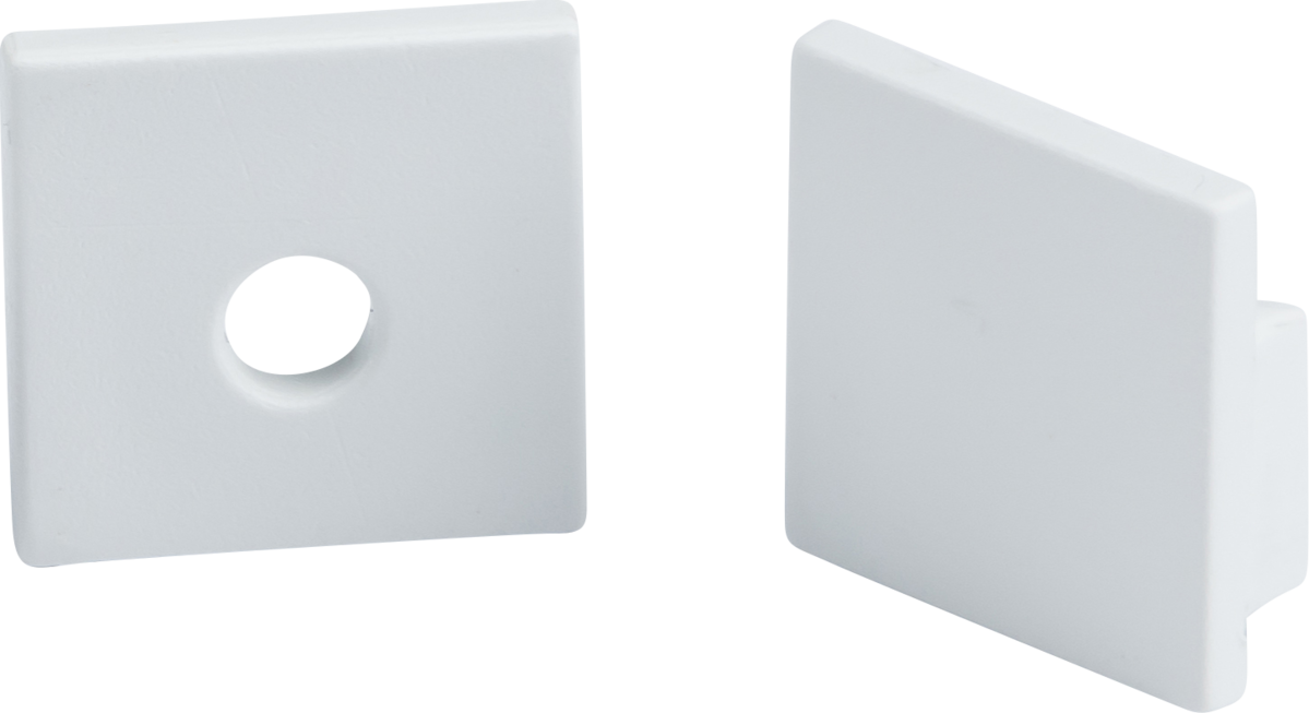 Aluminium Plaster In Profile End Caps - 1MPLACAP image 0