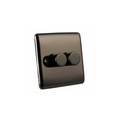 Definition 2 Gang 250W Dimmer Switch D11BN image 0