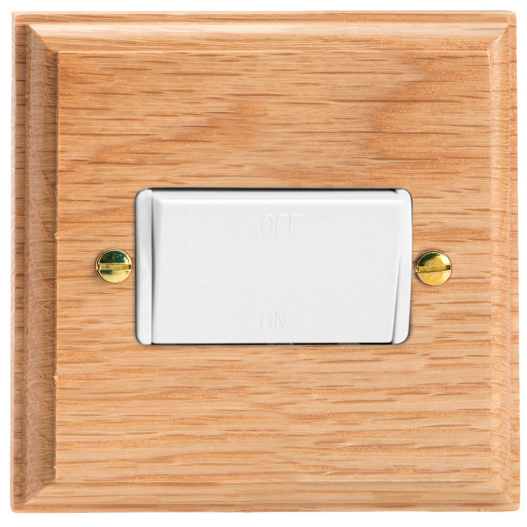 Varilight Kilnwood 10A Fan Isolating Switch (3 Pole) - XKFIOW image 0