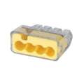 Ideal In-Sure Push-In 4-Port Wire Connector Pack of 100 image 0
