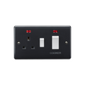 45A DP Switch with 13A Socket with Neon [Part M Compliant] image 0