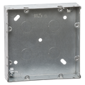 Mini Grid 2 Tier (6 to 8 Gang) Backbox - 35mm Galvanised image 0