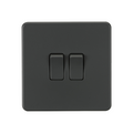 Anthracite 10AX 2G 2-way Switch - SF3000AT image 0