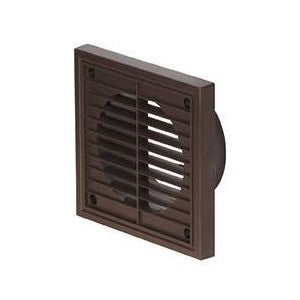 100mm Fixed Grille Brown image 0