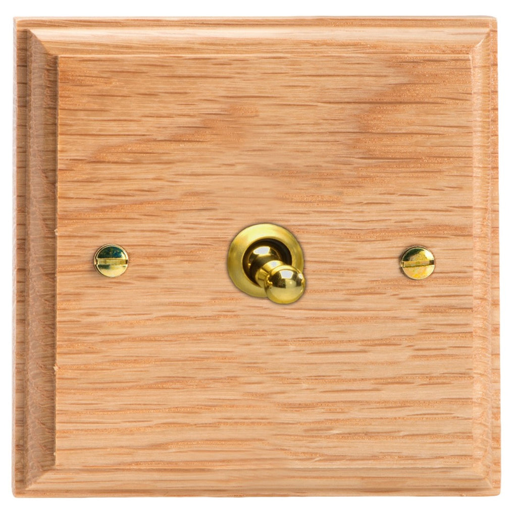 Varilight Kilnwood 1-Gang 10A Intermediate Toggle Switch - XKT7O image 0