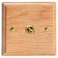 Varilight Kilnwood 1-Gang 10A Intermediate Toggle Switch - XKT7O image 0