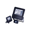 20w Slim Floodlight with PIR Sensor Tatton Slimline 4 Core Flex TA1-20CP image 0
