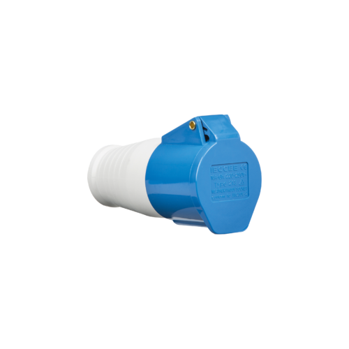 240V IP44 16A Connector 2P+E image 0