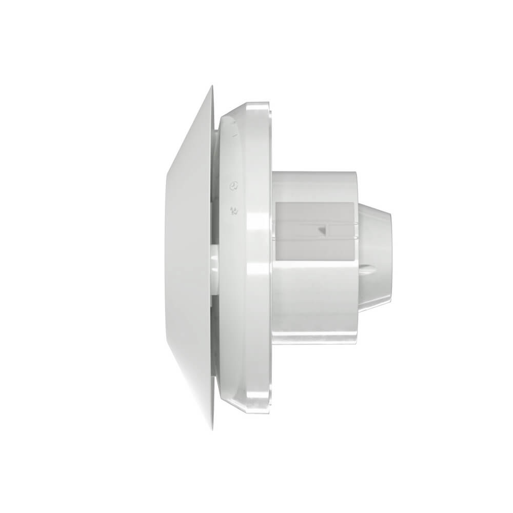Greenwood dMEV CV2.1HT Unity IPX5 100mm/4 Inch Low Energy Smart Continuous Running Fan With Humidistat & Timer image 1