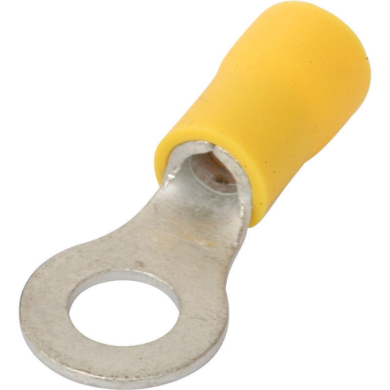 Ring Lug Connector 6.0mm x 6.4mm Yellow - 100pcs - YIR65 image 0