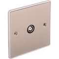 Urban Edge 1 Gang TV Coaxial Outlet - UE42BCB image 0