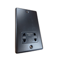 Matt Black Shaver Socket - W48MBB image 0