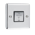 Polished Chrome Fan Isolator Switch - W53PCB image 0