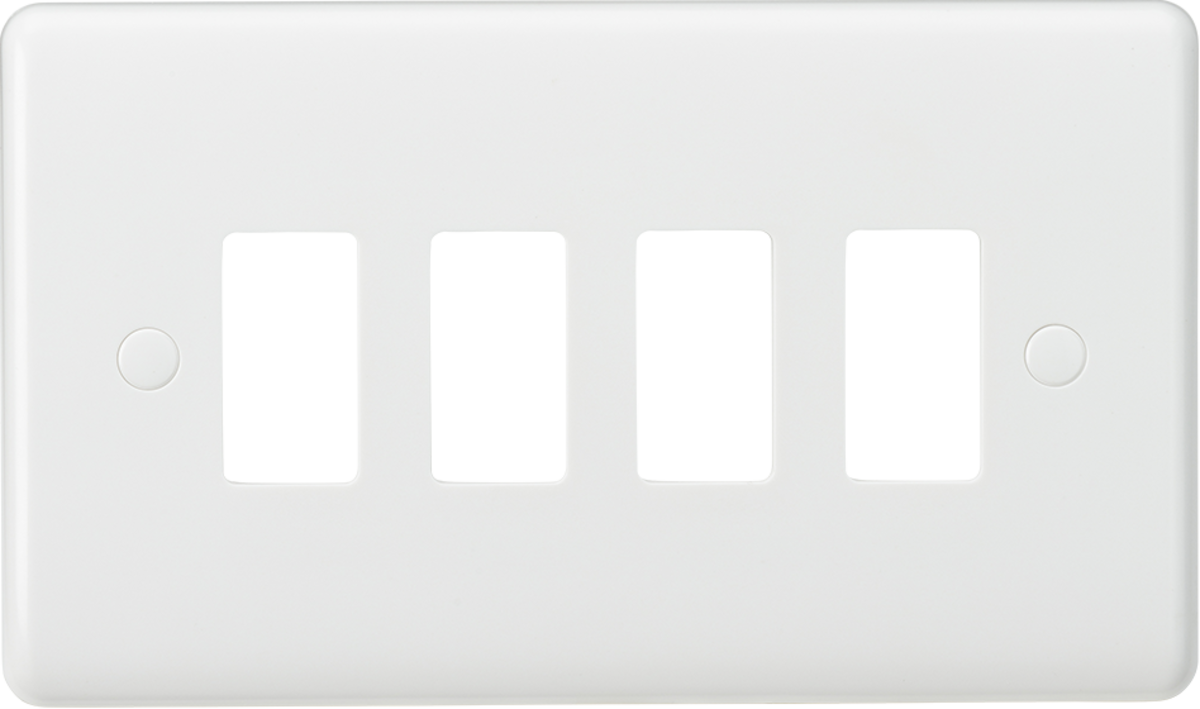 Studio 4 Gang Grid Switch - STGP4GW image 0