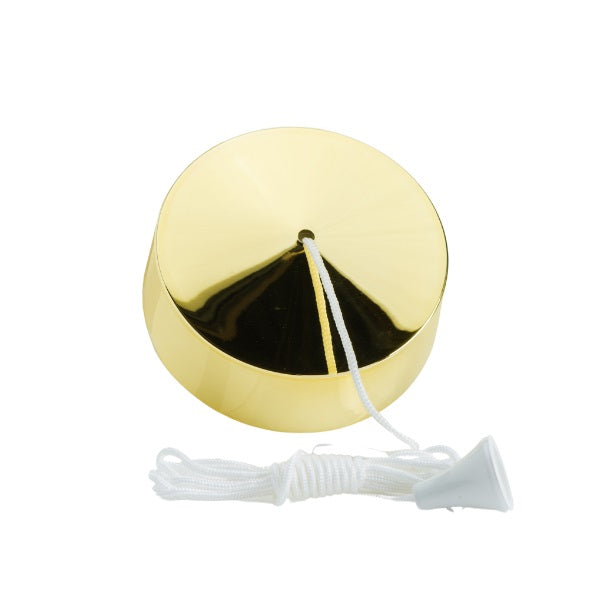 Varilight Georgian Brass 6A Pull Switch Brass Effect - YPSB image 0