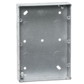 Mini Grid 3 Tier (9 to 12 Gang) Backbox - 35mm Deep Galvanised image 0