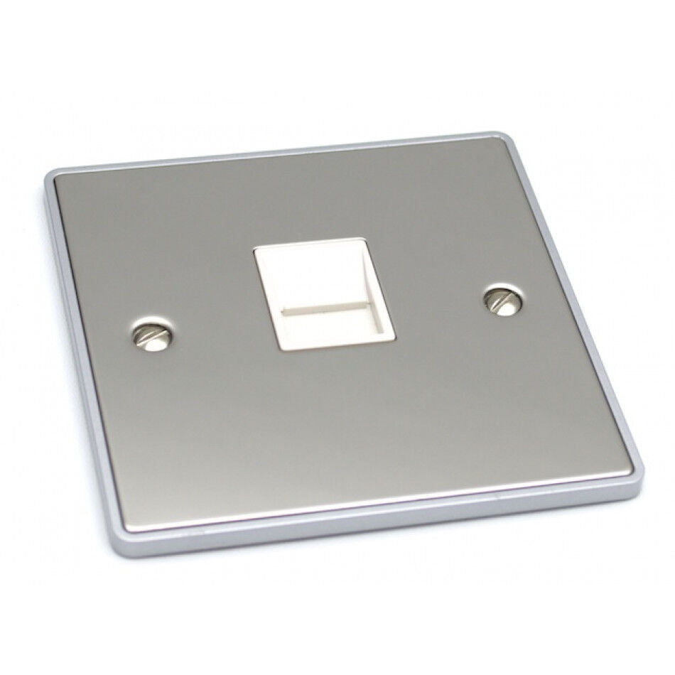 1 Gang RJ45 Socket -UE62PCW image 0
