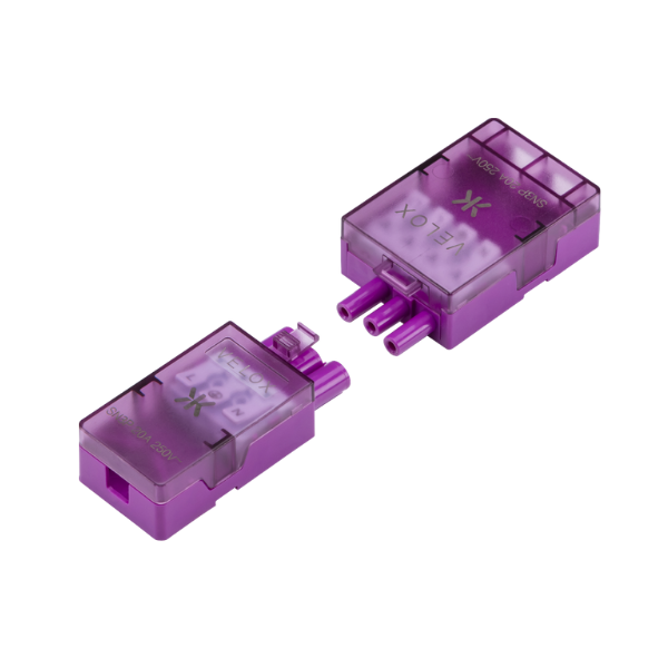 VELOX 20A 3-pin lighting connector SN3P image 0