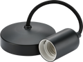 Anthracite 6" E27 Contemporary Pendant Set - 8270AT image 0