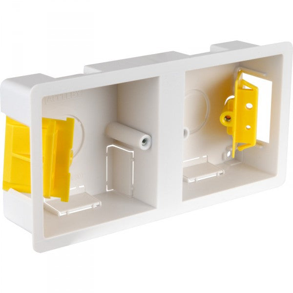 Appleby SB637 35mm Dual 1 Gang Dry Lining Box image 0