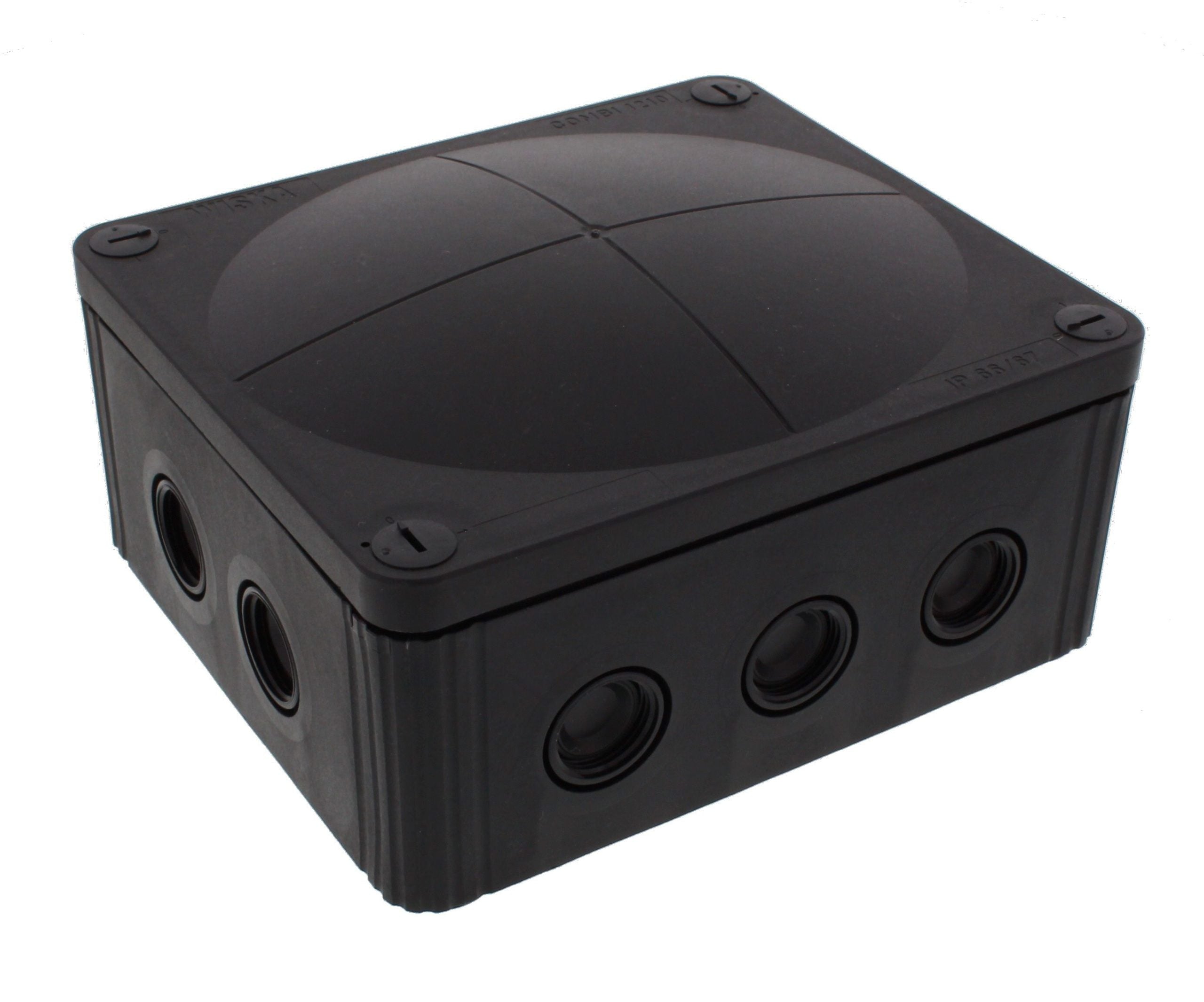 Wiska COMBI 1210 - IP66/67 Black image 0