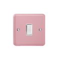 Rose Pink 1-Gang 10A 1- or 2-Way Rocker Switch XY1W.RP image 0