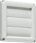 100mm/4 inch Gravity Shutter - White image 0