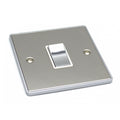 1 Gang Single 10a Light Switch - UE01PCW image 0