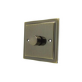 Antique Brass 1 Gang Intelligent 250W Dimmer Switch R10AB-IN25 image 0