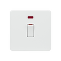 Matt White 45A DP Switch with Neon (1G size) - SF81MNMW image 0