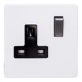 Varilight 1-Gang 13A Double Pole Switched Socket - XDY4IBS.PD image 0