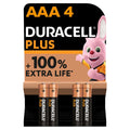 Duracell Batteries Plus 100 AAA Pack of 4 image 0