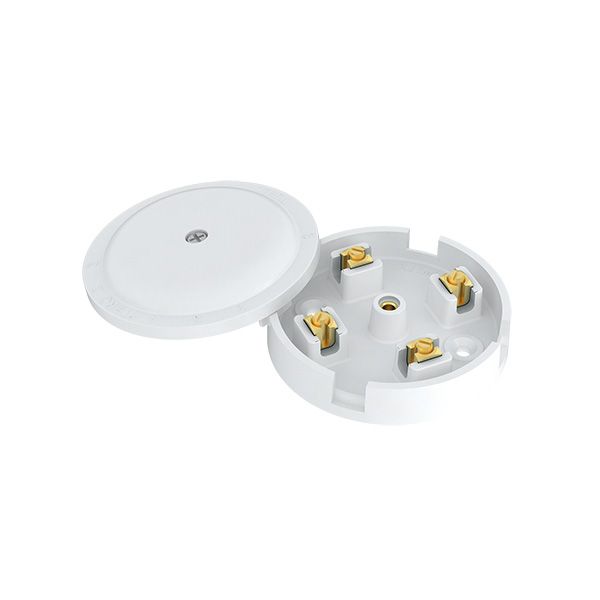 White 20a 4 Terminal Box 80mm - VUEP870 image 0