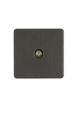 Smoked Bronze TV Outlet (Non-Isolated) - SF0100SB image 0