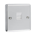 Polished Chrome Telephone BT Master Socket - W45PCW image 0