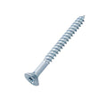 Pozi Countersunk Twinthread Woodscrew BZP 10 X 1" Box of 200 image 0