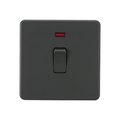 Anthracite 20A 1G DP Switch with Neon - SF8341NAT image 0