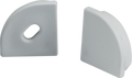Aluminium Corner Profile End Caps - 1MCORCAP image 0